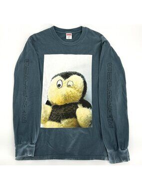 Supreme Mike Kelley AhhYouth! L/S Slate Long-Sleeve Tee – FW18 Size Men's Large